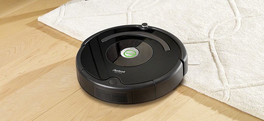 iRobot's Roomba 690 transitioning from carpet to floors