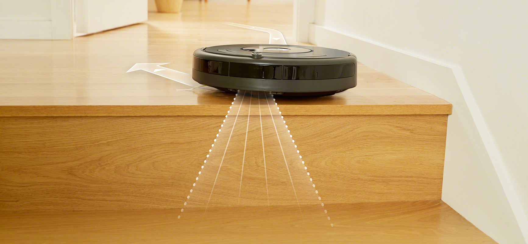 iRobot Roomba i7 on the floor