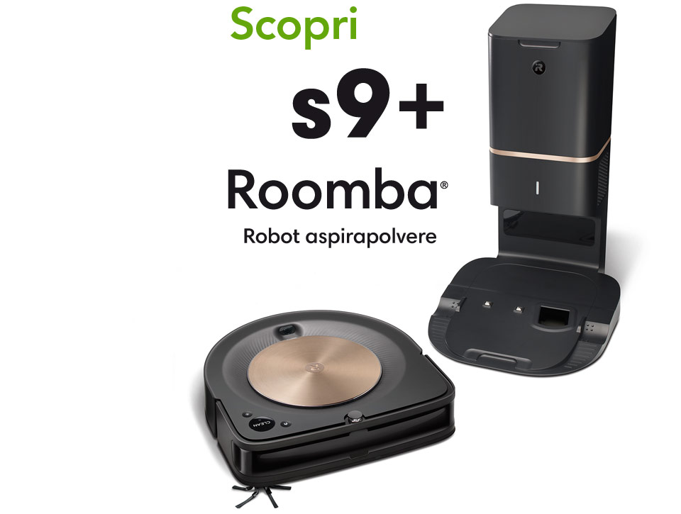 Scopri iRobot Roomba S9+