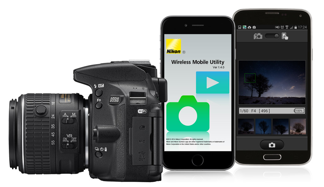 nikon wireless mobile utility app gps