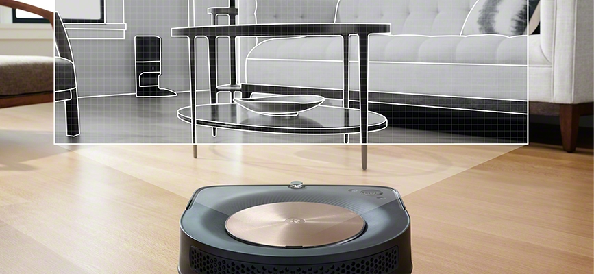 iRobot's Roomba s9 using VSLAM navigation