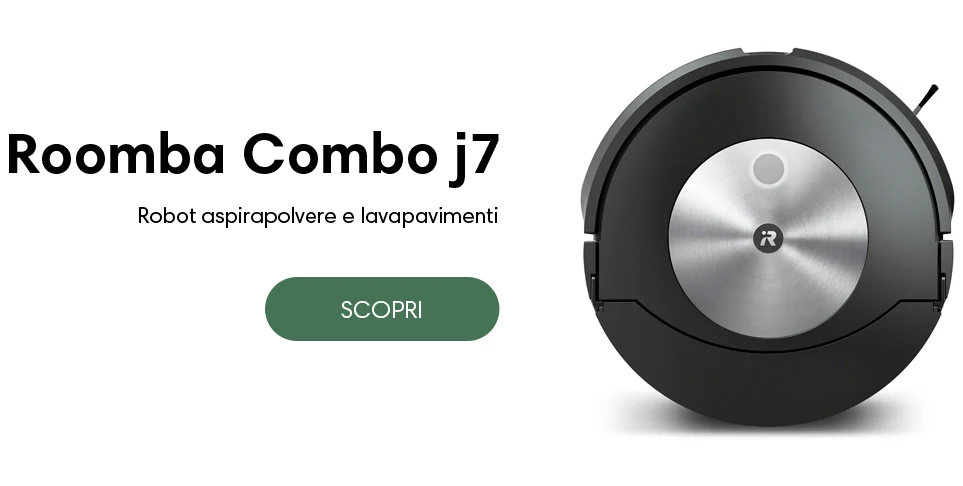 Scopri iRobot Roomba Combo j7 e j7+