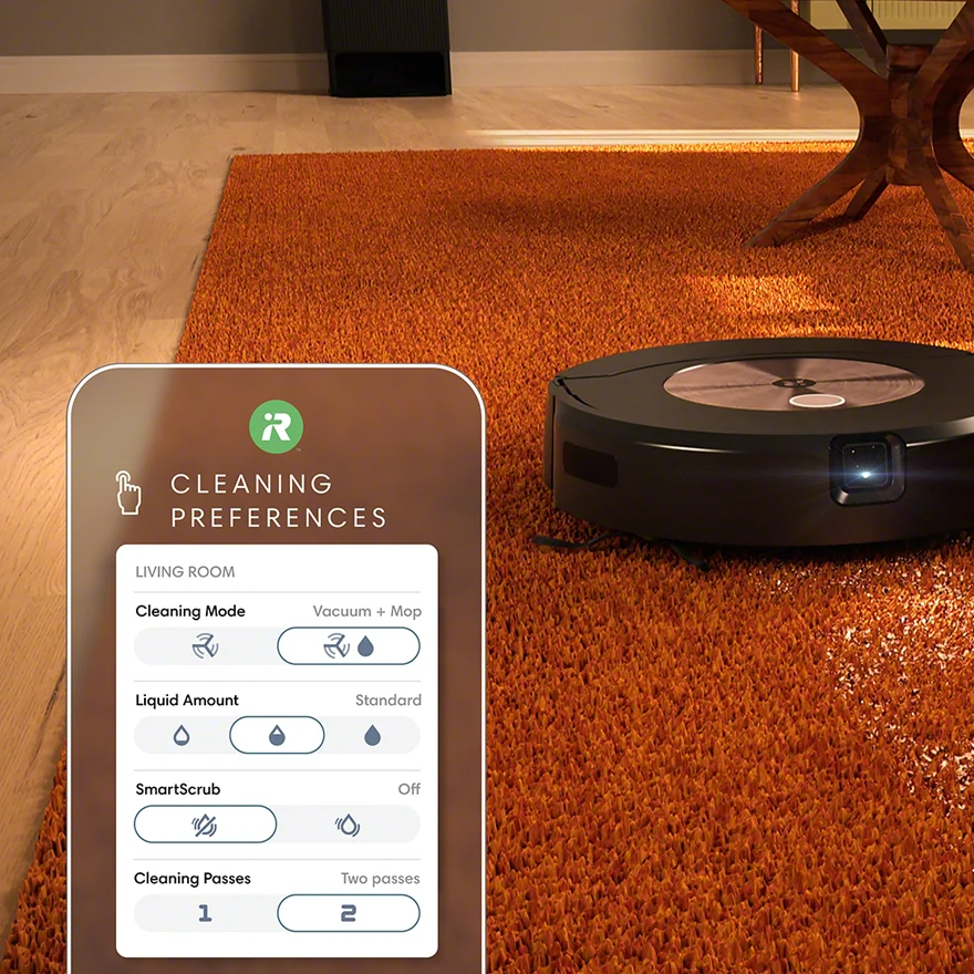 Roomba Combo j9+ Preferenze di pulizia intelligente