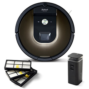 Fesjoy Kit di Ricambio Filtro per iRobot Roomba 500 Series 530 550 560 570 610 Accessori 