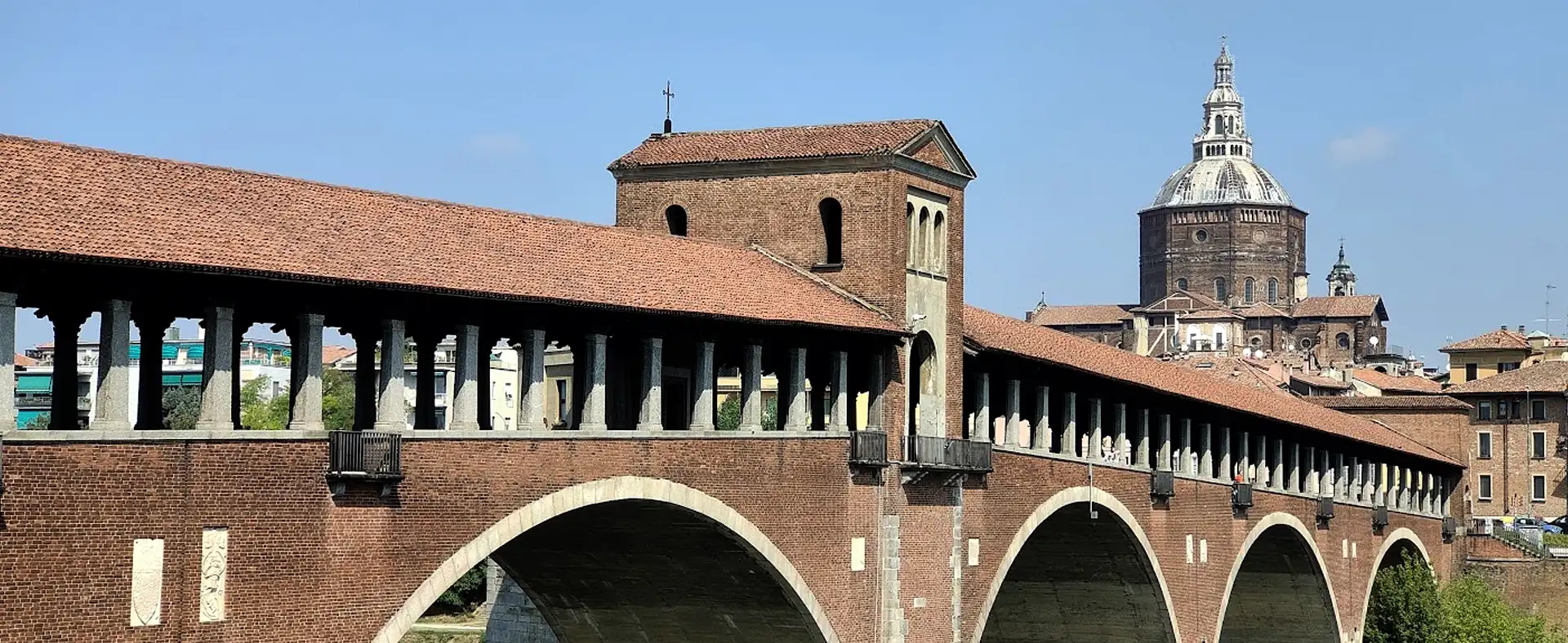Il ponte coperto sul Ticino a Pavia - Foto di Gianluca Dalmasso