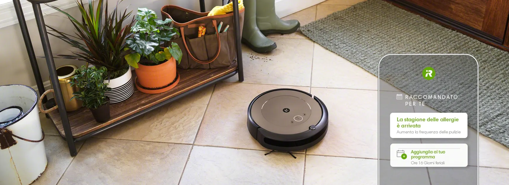 iRobot Roomba i1 - suggerimenti personalizzati
