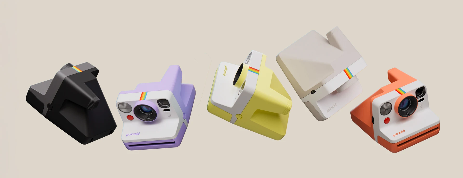 Polaroid Now Generation 3 è disponibile in cinque colori